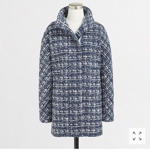 J. Crew Factory City Tweed Coat, 2